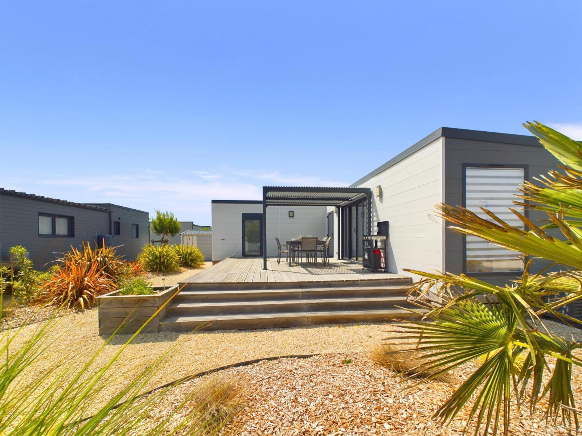 Chalet Pour 6, Residence De Vacances Avec Piscine Bretignolles-sur-Mer Bagian luar foto